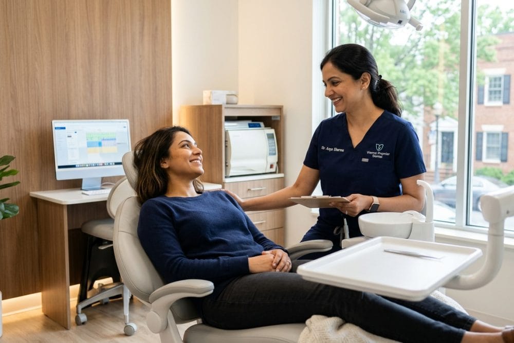 extracciones dentales Vienna Virginia paciente tranquilo clinica dental McLeod