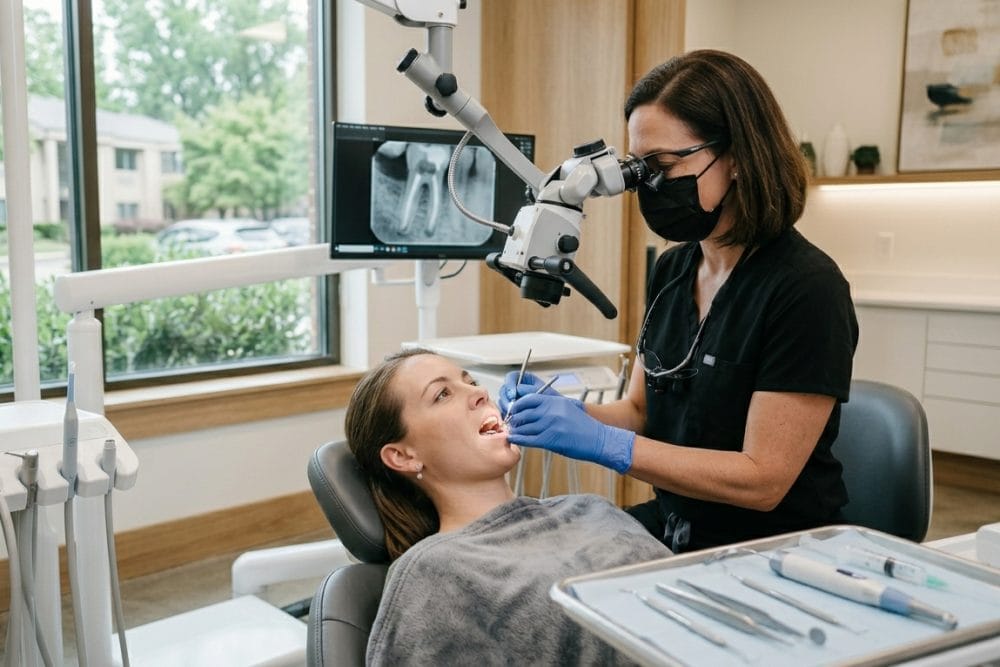 proceso endodoncia Vienna Virginia tratamiento conducto dentista McLeod