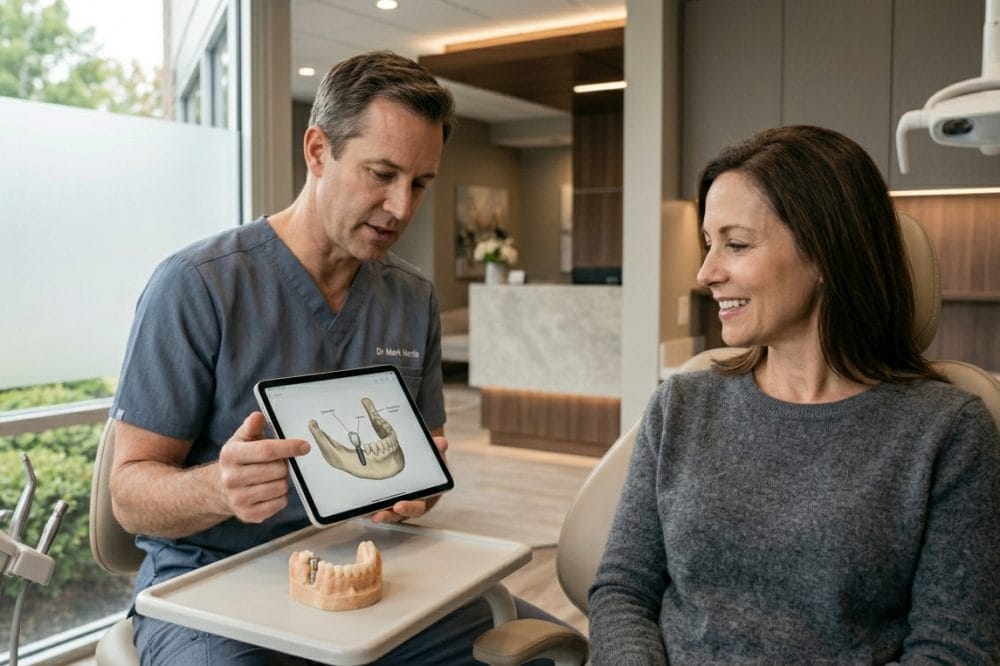 proceso implantes dentales Vienna Virginia explicacion tratamiento dentista paciente McLeod Dental