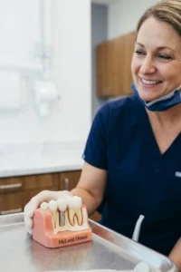 Diente restaurado después de un tratamiento de Root Canal
