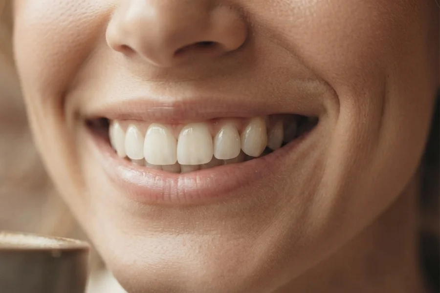 Resultado final de la alineación dental con Clear Braces